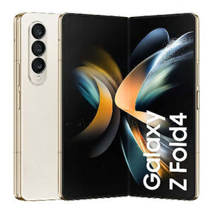 Shop Samsung Galaxy Z Fold4 Mobile Phone 256GB Beige at